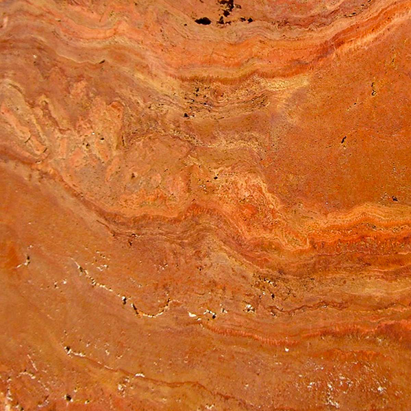 Lavorazioni in pietra Leo & Martino - Marmo travertino orange